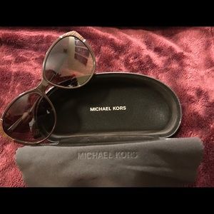 Michael Kors “Paige” Sunglasses (Brown)